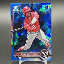 2022 Bowman Chrome Sapphire Roismar Quintana 1st Bowman  BCP-83