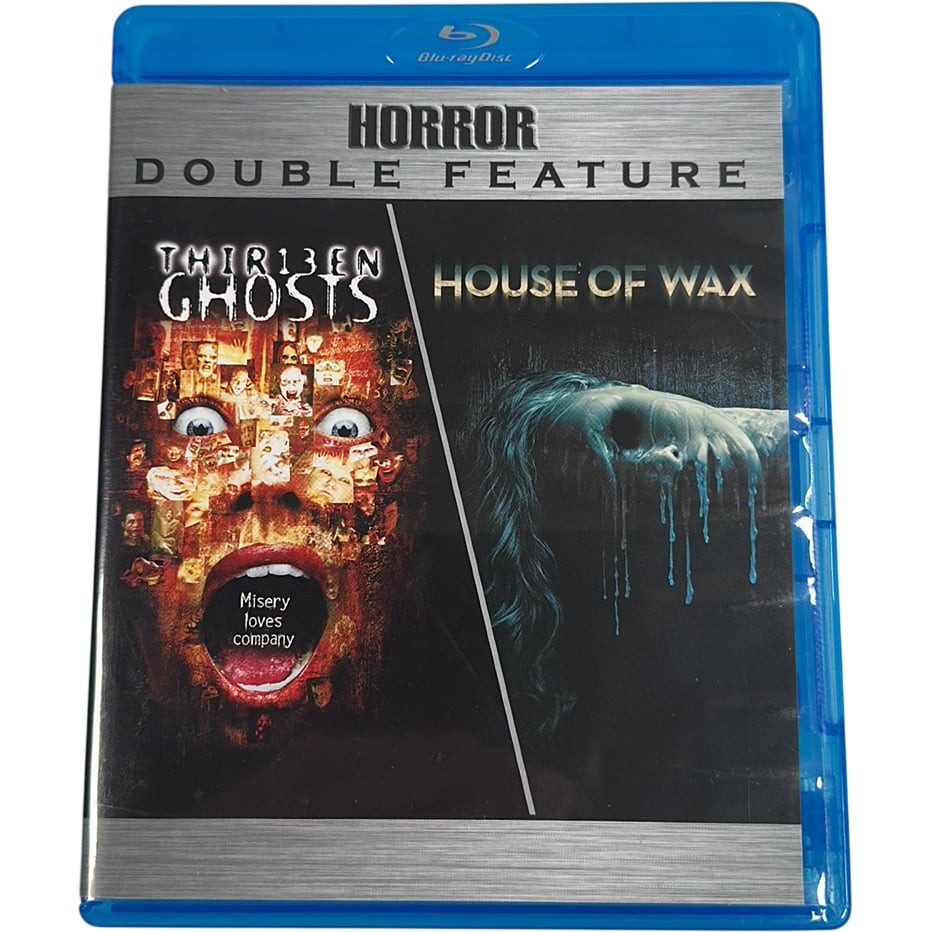 Blu Ray Horror Double Feature Thirteen Ghosts & House Of Wax USA Import