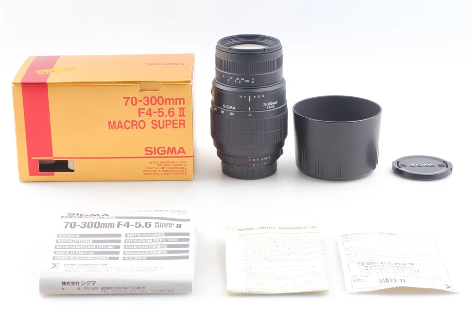 [Near MINT] Sigma 70-300mm f/4-5.6 D macro Super II AF lens for Nikon From JAPAN - Image 3 of 4