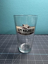 BEER Pint Glass ~ LAZY MAGNOLIA Brewery ~ Kiln, MISSISSIPPI