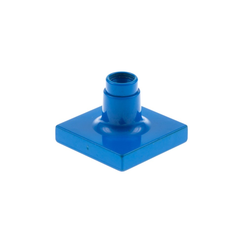1x Lego Duplo Furniture Stand Short 2x2x1 Blue Small Umbrella Lamp House 4375