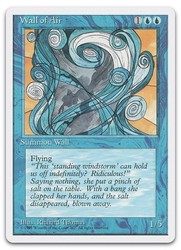 Wall of Air - Fourth Edition