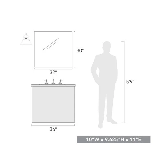 Orwell 9 3/4" High Matte Black Wall Sconce - Picture 6 of 6