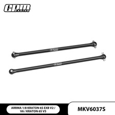 GPM Carbon Steel Center CVD Drive Shaft ARRMA 1/8 Kraton 6S EXB V2/V6 Talion BLX
