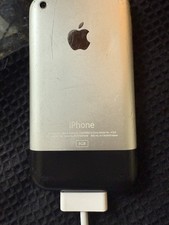 Apple iPhone 1st Generation 8GB Silver A1203 ...