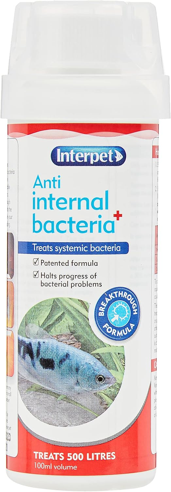Interpet anti Bacteria Aquarium Fish Treatment, 100 Ml, Clear
