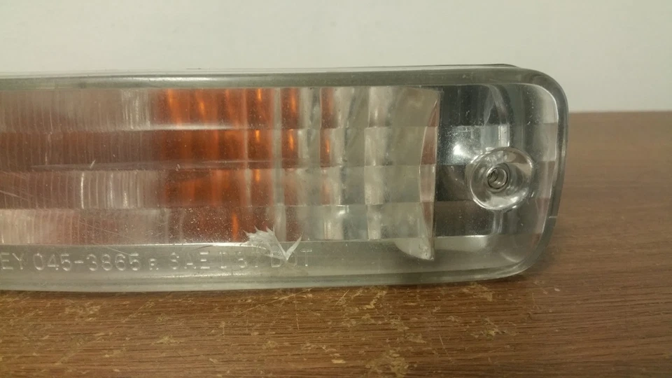 Luz marcadora derecha/pasajero Acura Integra 1990 OEM *pequeña grieta Foto 3 de 4