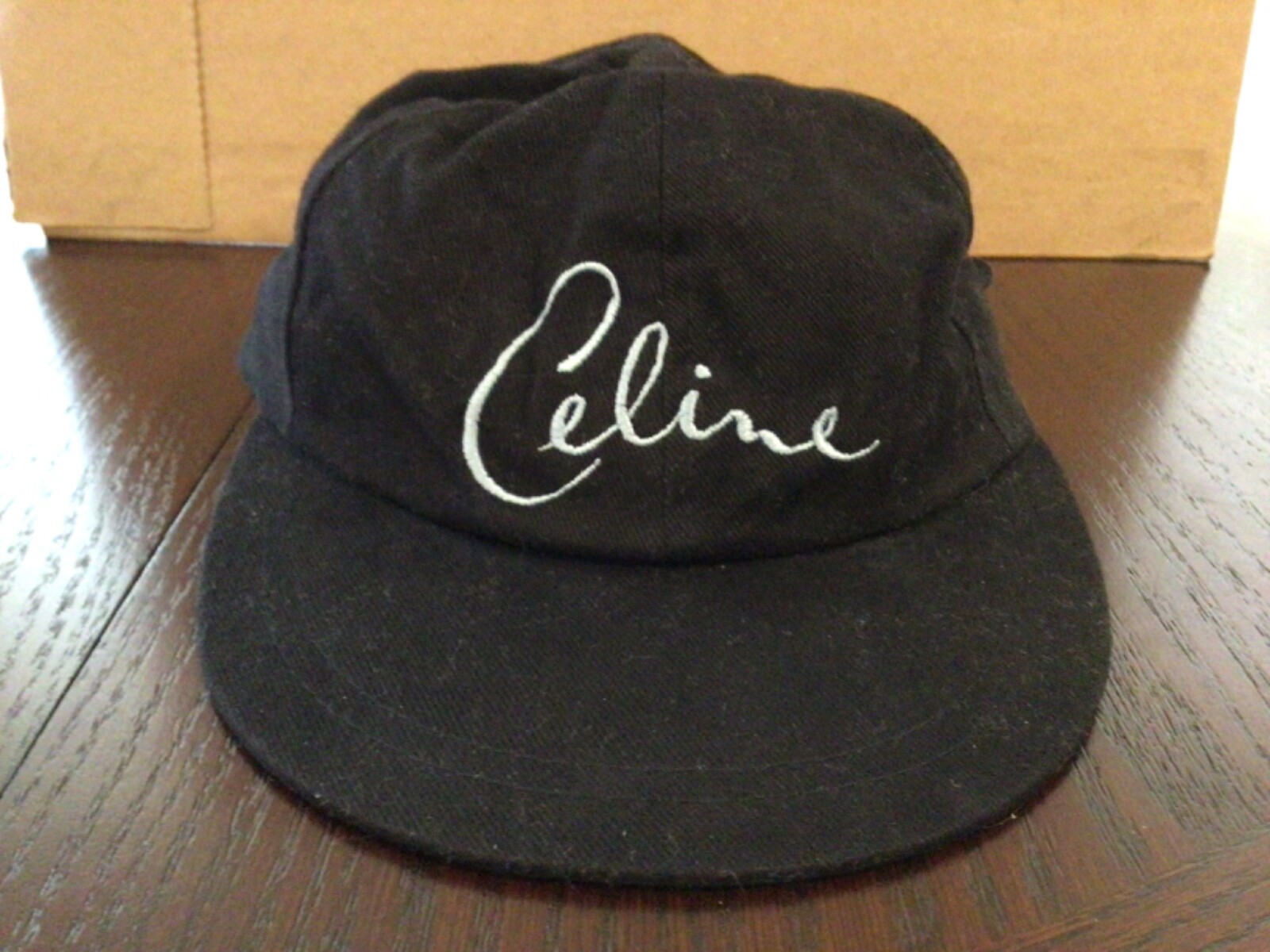 Celine Dion Baseball Hat タイムセール Cap Black Never Green Logo New With Wor