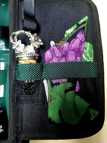 Picnic Time Insulated Wine Tote NEVER USED Travel Case - Bild 4 von 6