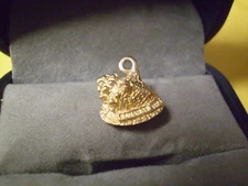 14K Yellow Gold Ladies "Bahamas" Conch Shell  Pendant Charm         2.0 Grams