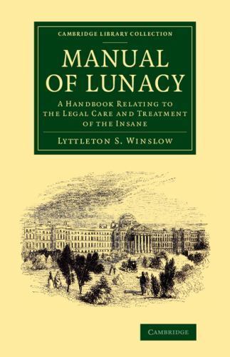 Manual of Lunacy Winslow Winslow Paperback Cambridge University Press