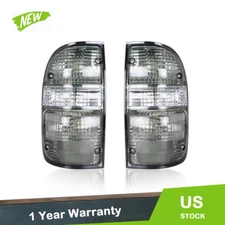 Taillights For 2001-2004 Toyota Tacoma LH+RH Pair Tail Lights Lamps Clear Lens