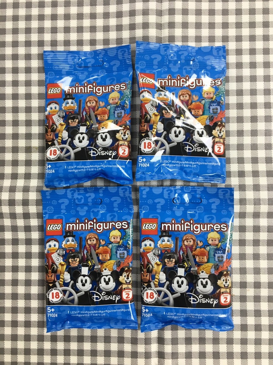 Lego minifigures disney series unopened sealed mystery blind