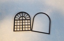 ECB 3D P. 1/24 or 1/25 Scale Arched Double Window For Garage, House  Dioramas(1)