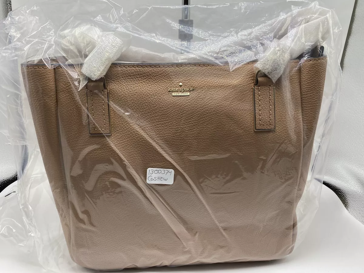NEW Kate Spade Kingston Drive Vivian Cashew Butter Leather Bag PXRU8644