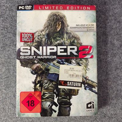 Sniper Ghost Warrior 2 Limited Edition PC Spiel Komplett gebrauchter Zustand