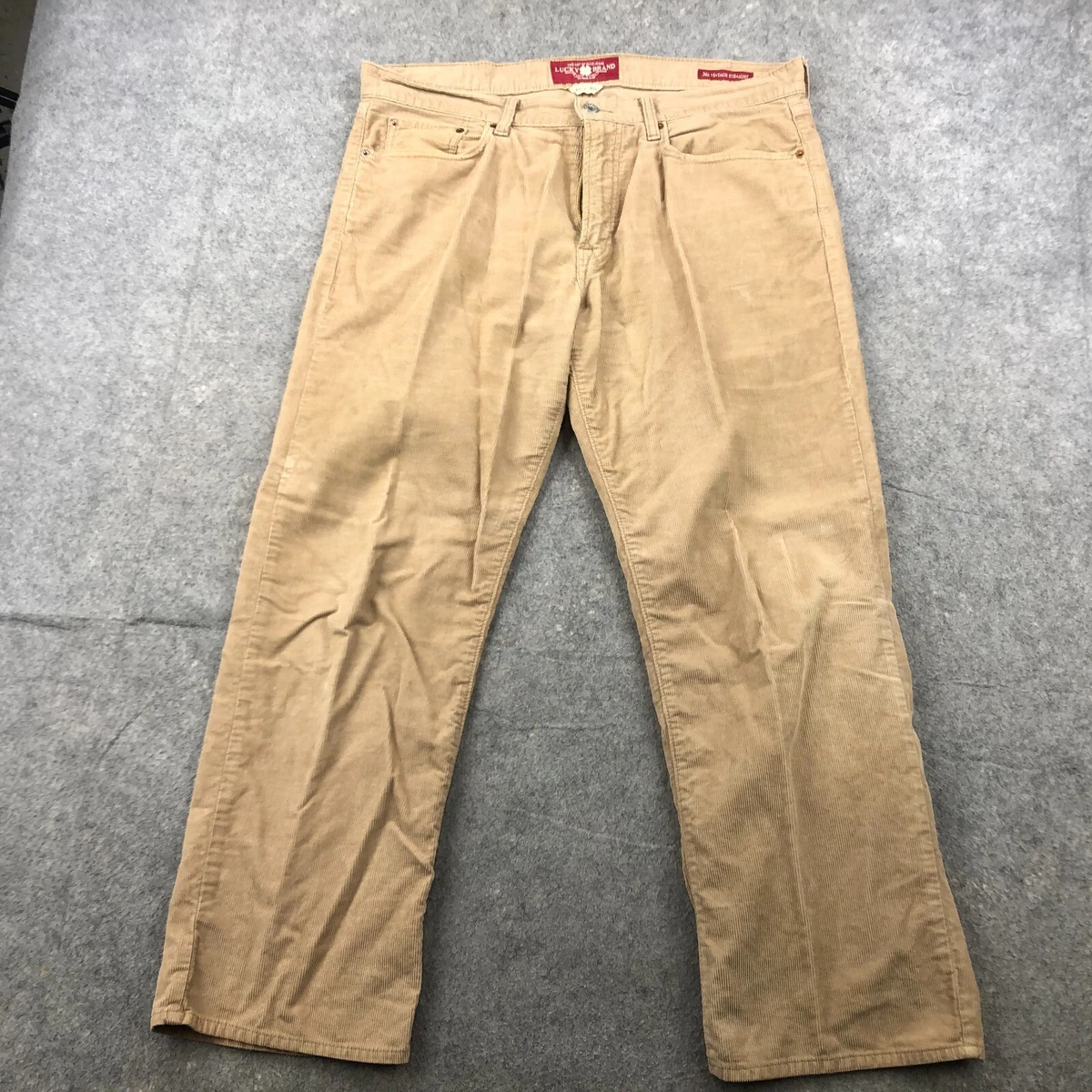 Lucky Brand Pants Mens 36x30 Khaki 361 Vintage Straight Chino