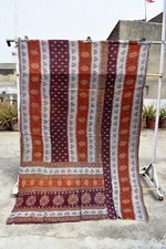 Vintage Knatha Quilt Throw Gypsy Bengali Gudri Ralli Bedding Bed Cover Throw