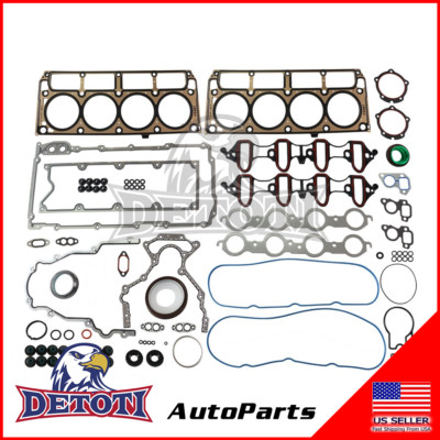Full Gasket Set for 02-11 Chevy Silverado 1500 Tahoe GMC Sierra 1500 5.3L 4.8L