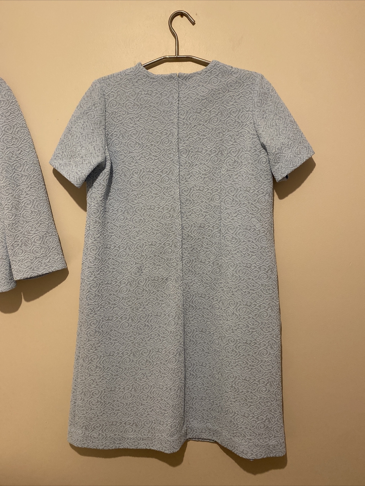 Vintage 60s Jersey Masters by Elegant Lady Crimplene Dress & Jacket 12