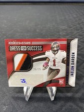 2021 Rookies and Stars Jaelon Darden patch auto /25