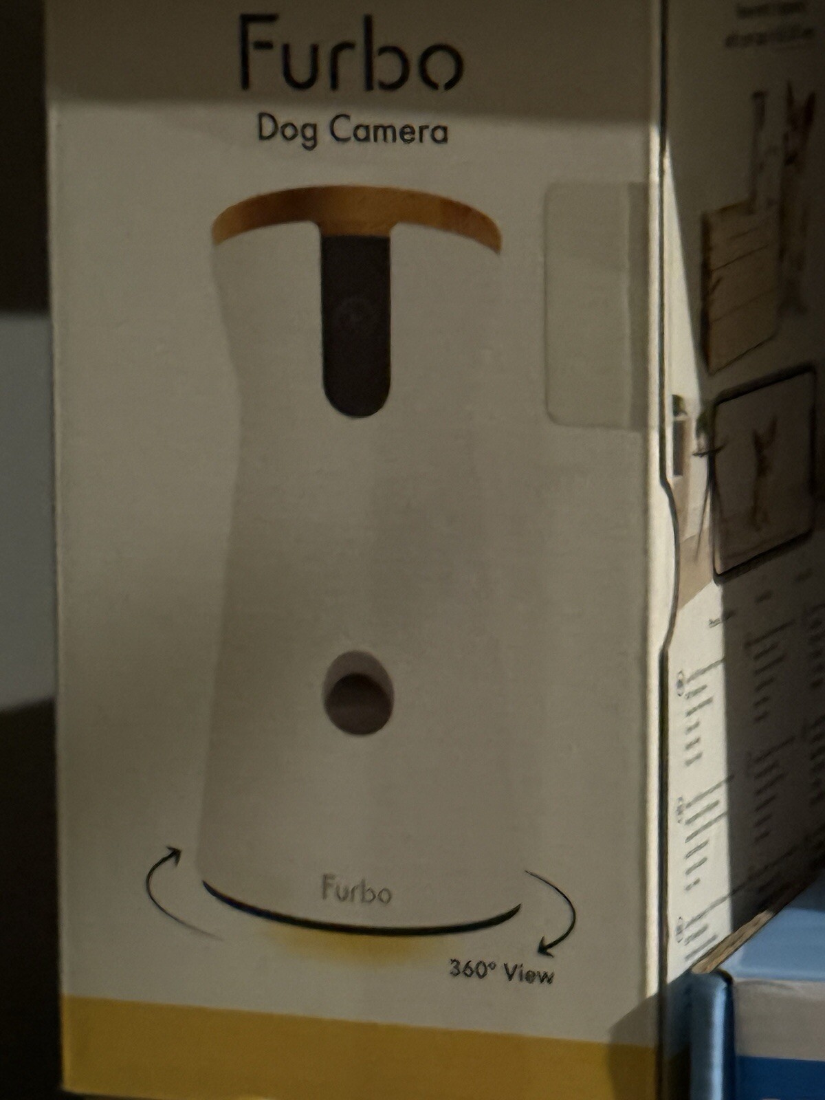 Furbo HD Wifi Dog Camera with Treat Toss 2-Way Audio Used B2-image