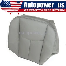 Driver Bottom Leather Seat Cover For 2003-2006 Chevy Suburban Tahoe Avalanche