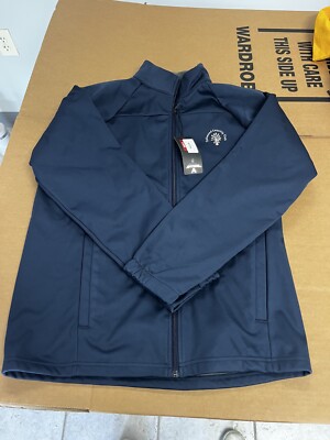 NWT MEN'S ANTIGUA FLEECE JACKET, SIZE: L, COLOR: NAVY (M30)