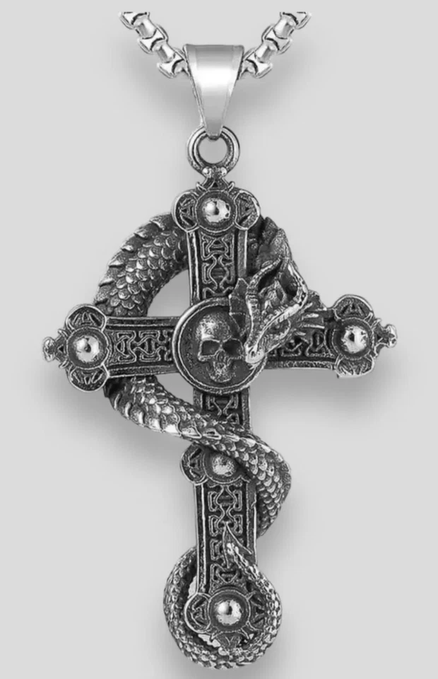 Collar Ed Hardy Alta Calidad Acero Inoxidable Súper Raro!!! Nuevo en caja Foto 4 de 4