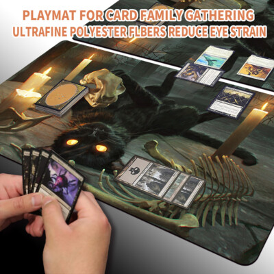 Nine-Lives Familiar - Magic The Gathering MTG Playmat TCG CCG MTG