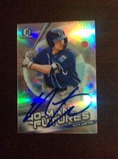 NICK LOFTIN autographed 2021 BOWMAN CHROME 40 MAN FUTURE Kansas City Royals auto