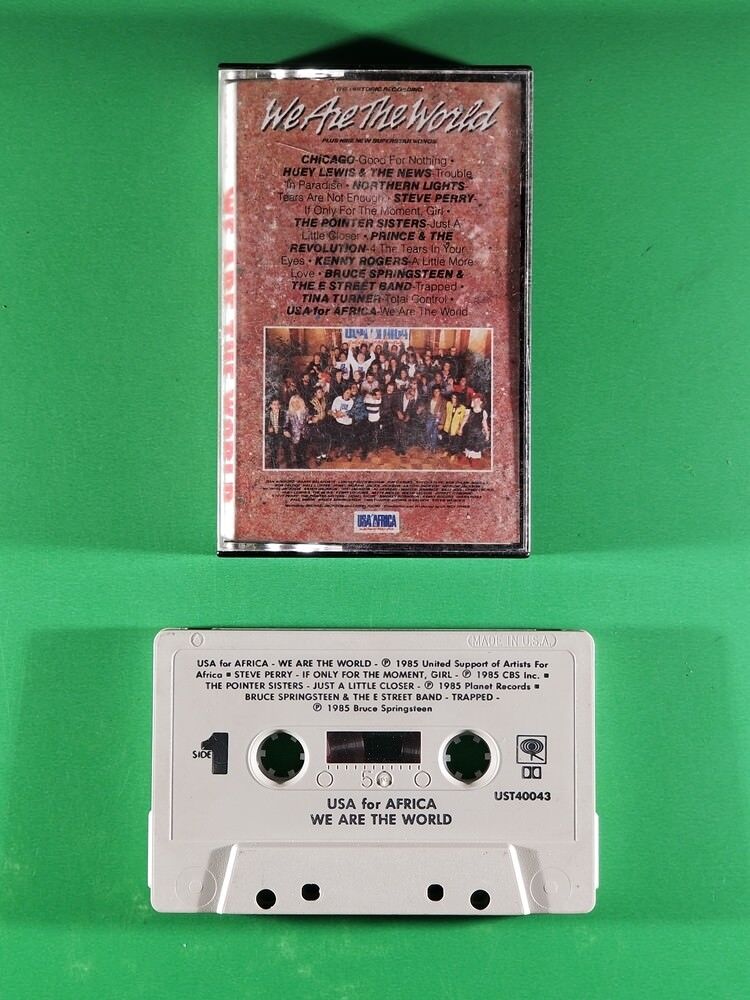 USA For Africa - We Are the World (1985, Cassette) | eBay USA For Africa - We Are the World (1985, Cassette) | eBay