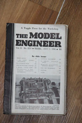 The Model Engineer Vol 91 1944 bundle of twenty
