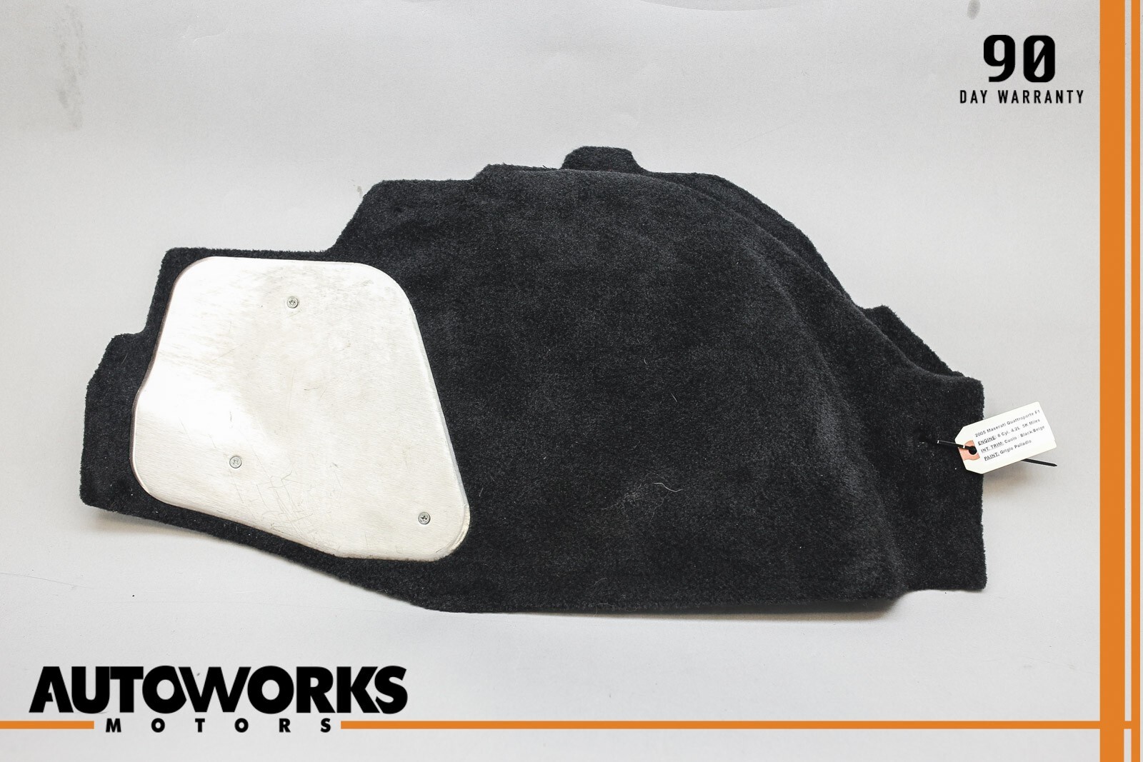 03-13 Maserati Quattroporte M139 Left Side Center Console Lower Trim Panel OEM