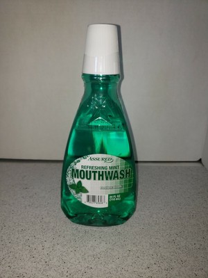 Assured Mouthwash Mint 24 FL OZ-New-SHIPS SAMKE BUSINESS DAY 