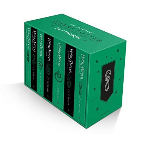 Harry Potter Slytherin Hogwarts House Editions Paperback Box ... - - Image 8