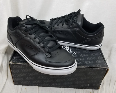 Lakai Koston Select HO Shoe Black Leather Lace Up Lo Top Sneakers Mens 11 LAS466 | eBay