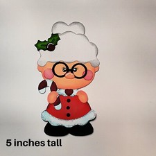 CHRISTMAS MRS. CLAUS premade paper piecing 3D die cut by Rhonda