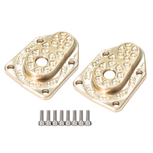 Front & Rear Axle Brass Portal Cover Steering Cups for 1/18 Axial UTB18 Capra RC - Picture 5 of 13