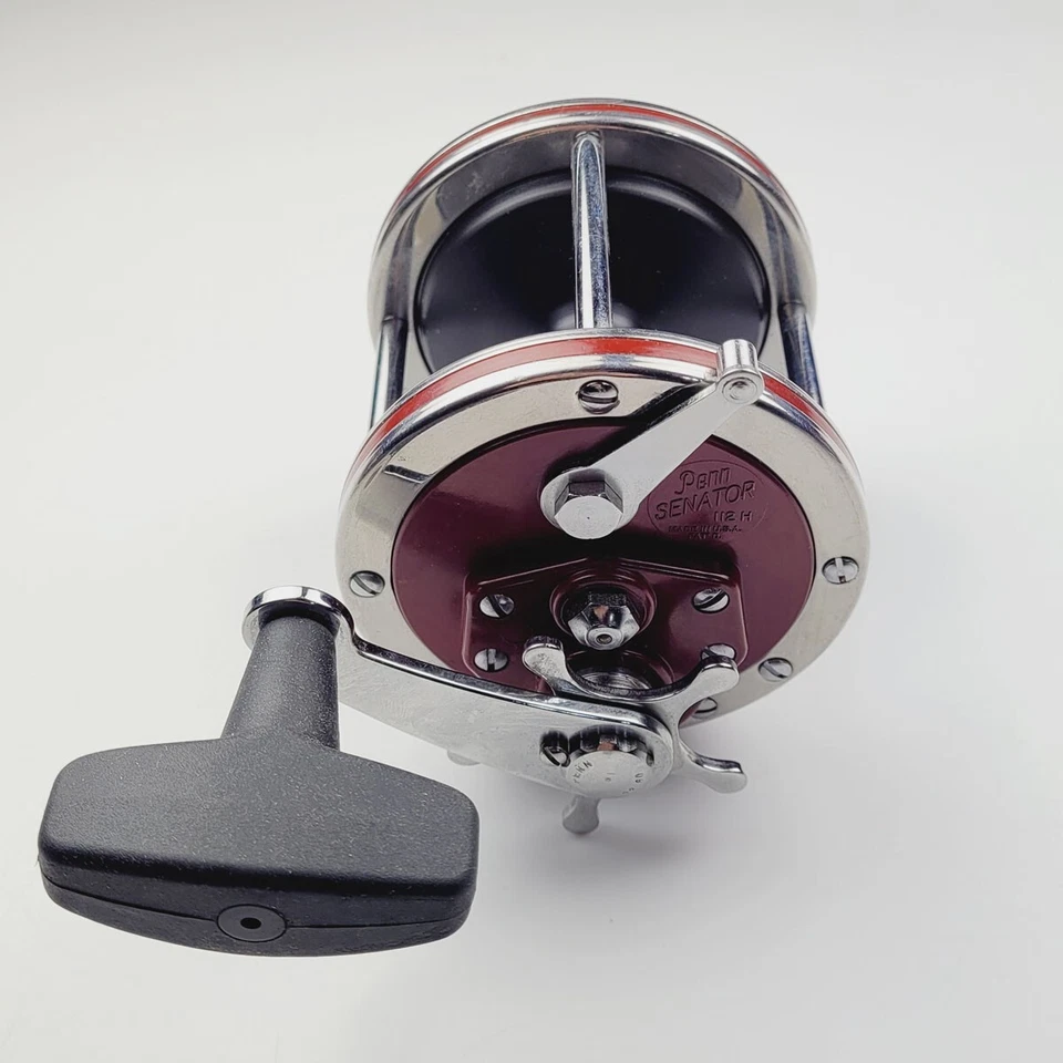 New Penn 112H 3/0 Senator Reel - boxed,usa made,high speed,aluminum spool[J14-9] - Image 3 of 4
