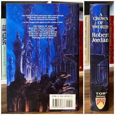 A Crown of Swords - Robert Jordan (1st edition 2nd print HC) Tor