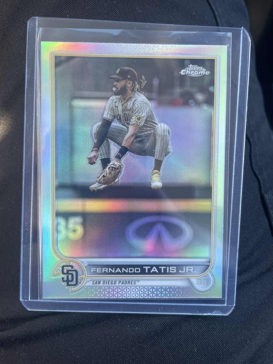 2022 Topps Chrome Fernando Tatis Jr #150 Image Variation SP Padres 