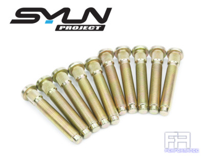 10x Syun 60mm Extend Wheel Stud Kit 12x1.5 Knurl 12.9mm 10.9 Grade for Mazda