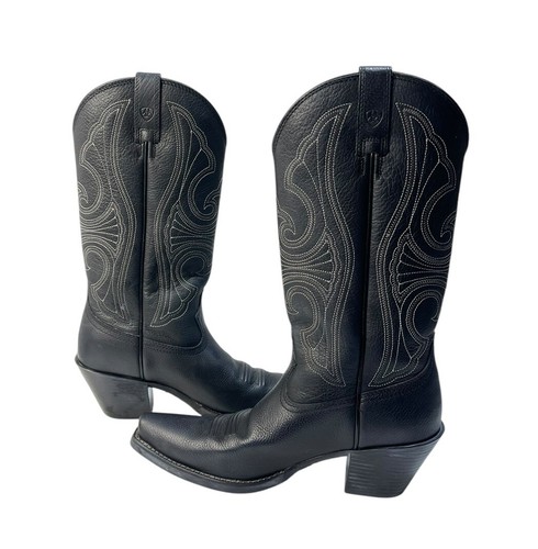 Ariat Heritage Women’s Western Black Size 6 B Style 10011952 Square Toe