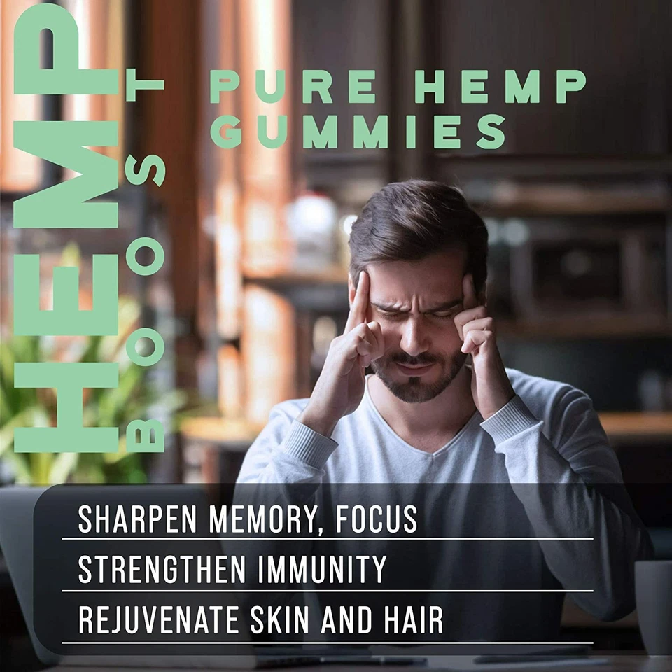 Gomitas naturales veganas: alivio puro para dormir, ansiedad, dolor, estrés y relajación Foto 4 de 4