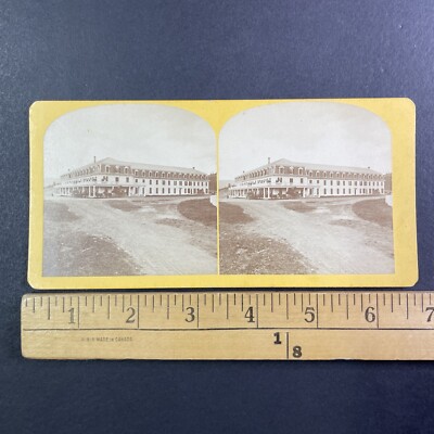 Twin Mountain House Carroll New Hampshire Stereoview Antique c1870 Y7898
