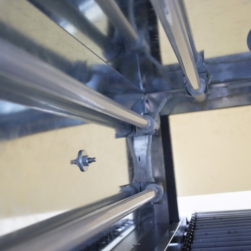 220V Shrink Tunnel Packaging Machine w/ Transparent Furnace 5.5KW Speed Adjust - Picture 23 of 24