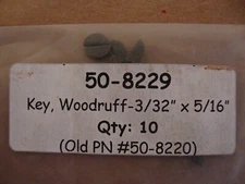S&S Cycle Woodruff Oil Pump Pinion Shaft Key set 10 #50-8229 Big Dog Motorcycles