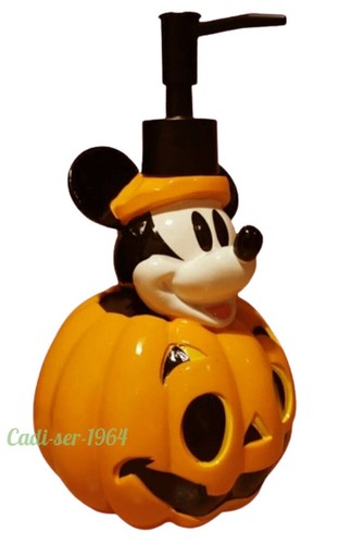 Disney Halloween Pumpkin Mickey Mouse Soap Dispenser NEW - Picture 14 of 24