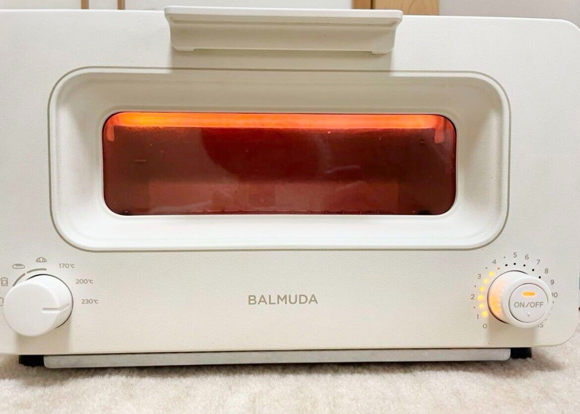 BALMUDA Toaster Oven The Toaster Steam Oven White K05A-WH